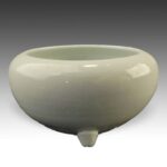Chinese Base with Lotus Motif, China