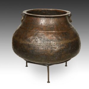 Indian Vessel with Ring Handles