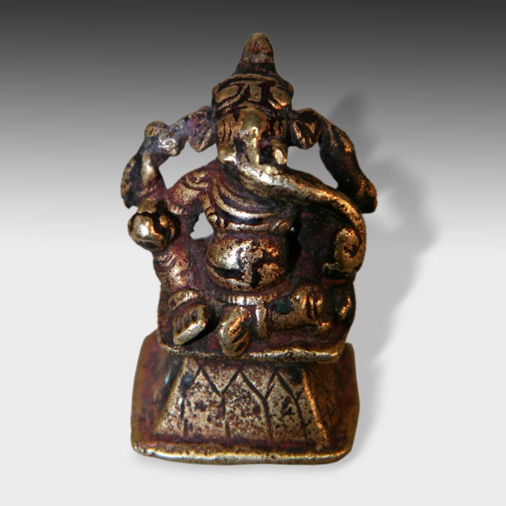 Indian Pilgrimage Figure of Ganesh