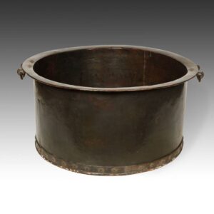 Indian Cylinder Vessel with Loop Handles