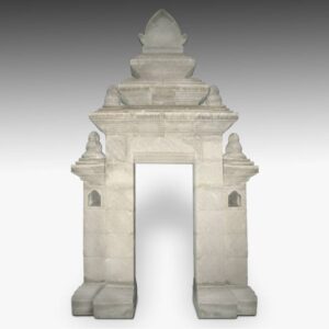 Indonesian Stone Temple Gate