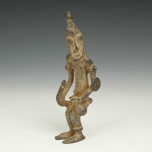 Dogon Bronze Standing Figure