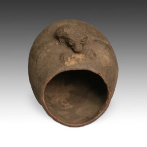 Chamba Terra Cotta Anthropomorphic Vessel