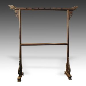 Chinese Brush Stand with Phoenix Motif