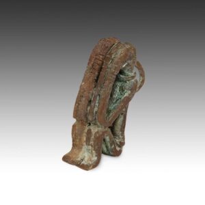 Dogon Pendant Depicting Two Figures Covering Eyes