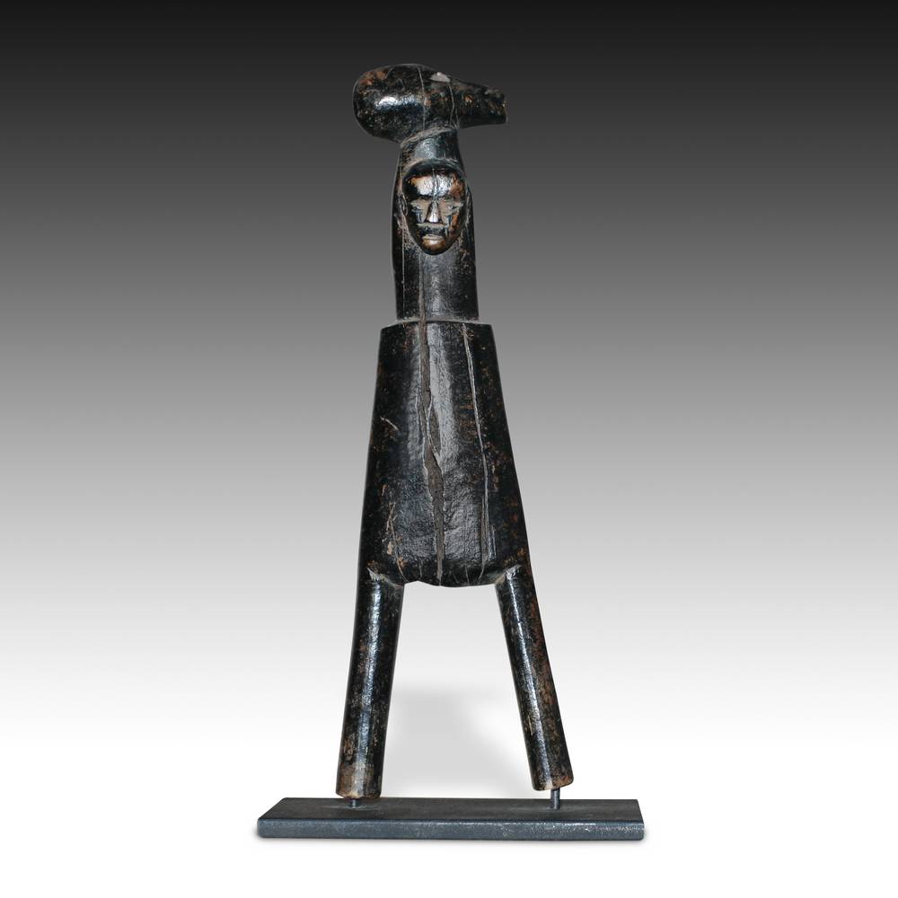 Baule Wood Slingshot, Ivory Coast, Based