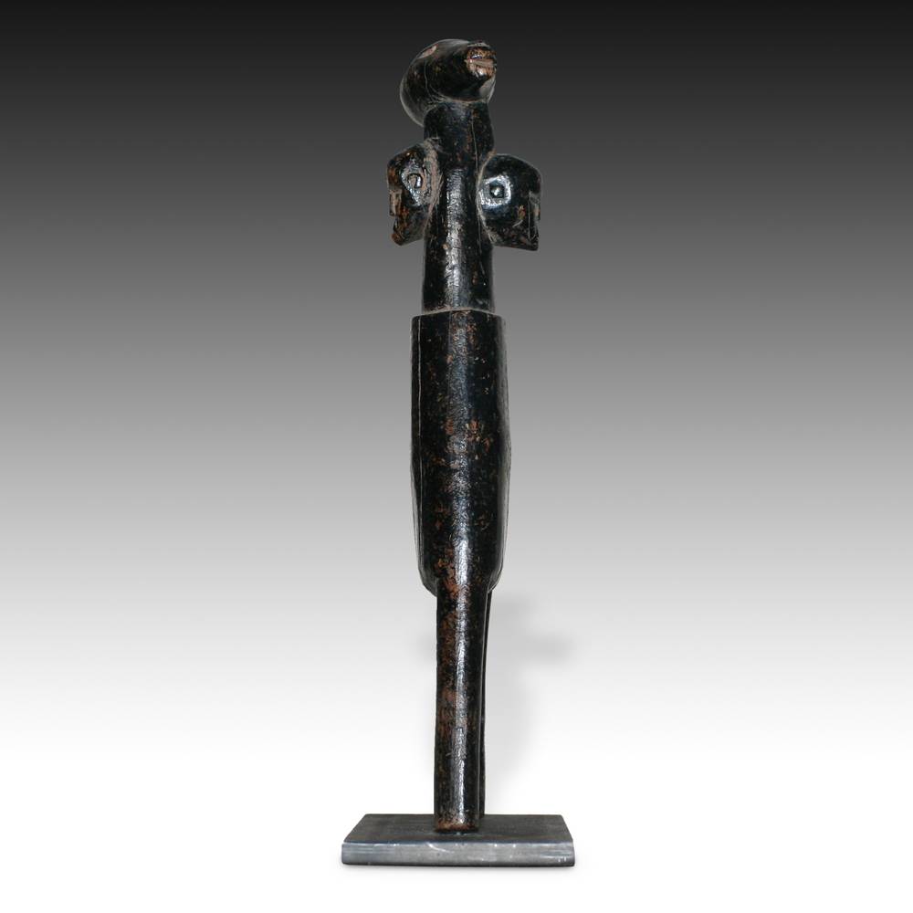 Baule Wood Slingshot, Ivory Coast, Based - Image 3