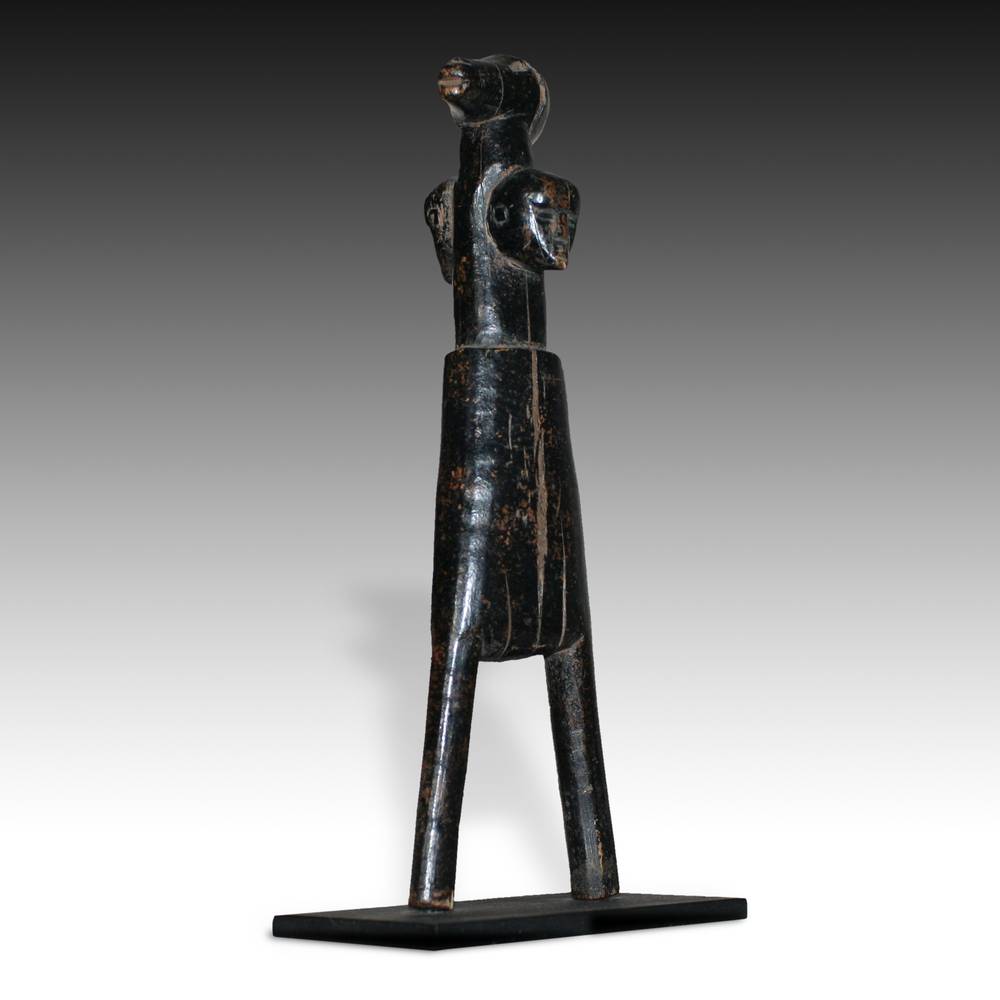 Baule Wood Slingshot, Ivory Coast, Based - Image 4