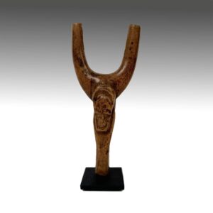 Baule Wood Slingshot, Ivory Coast, Based