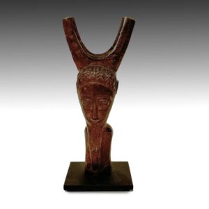 Baule Wood Slingshot, Ivory Coast, Based
