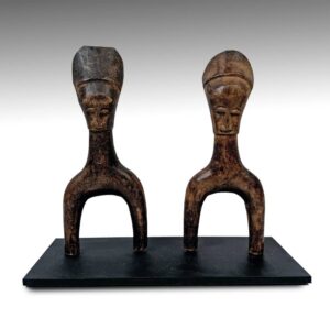 Baule Wood Pair of Slingshots, Based