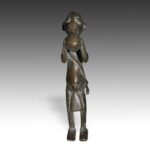 Bura Figurative Vessel Top, Based, Bura People, Niger