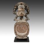 Chinese Ceramic Storage Vessel, On stand, China
