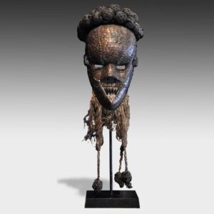 Salampasu Ibuku Warrior Society Mask, Based