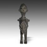 Dogon Hair Pin Depicting Equestrian Figure, Based, Dogon Peoples, Mali