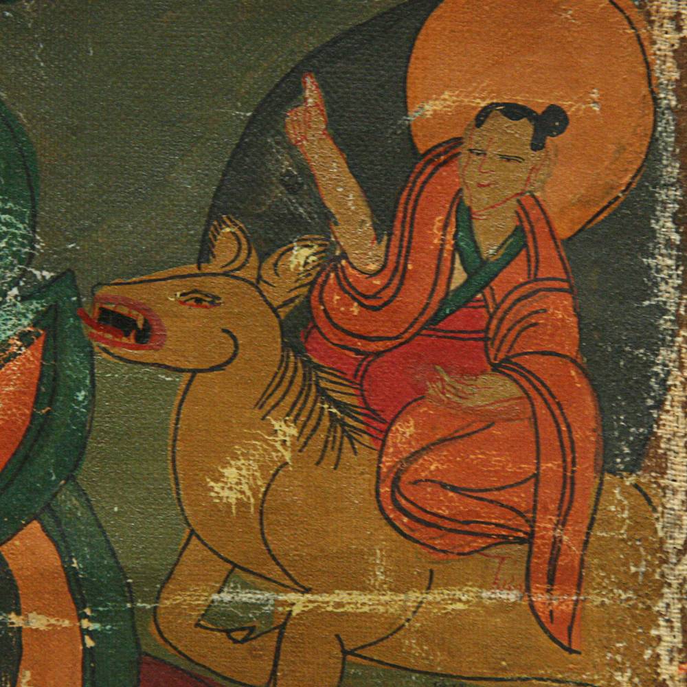 Tibetan Thangka or Devotional Painting - Image 7