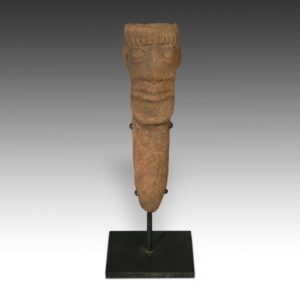 Koma Ceramic Funerary Figure, Based