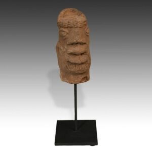Koma Terra Cotta Funerary Figure, Based