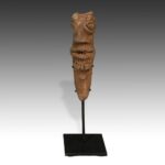 Bura Figurative Vessel Top, Based, Bura People, Niger