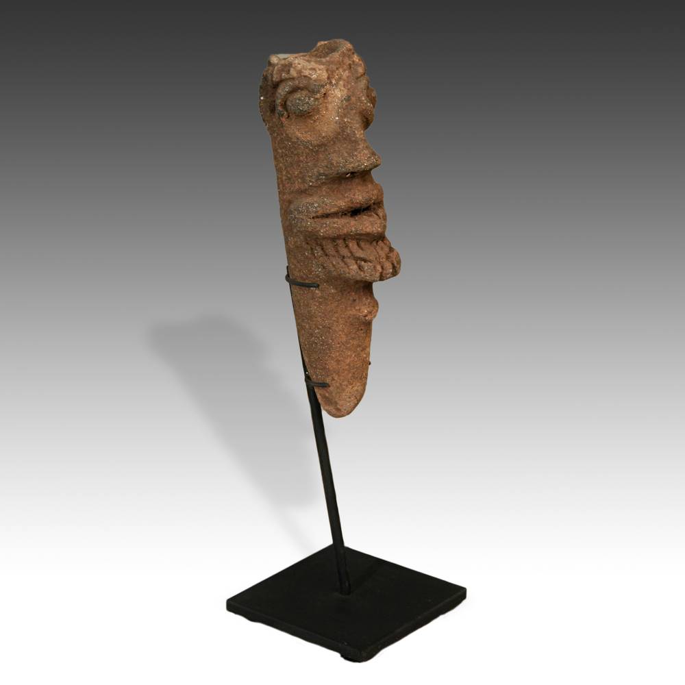 Koma Terra Cotta Funerary Figure, Based - Image 2
