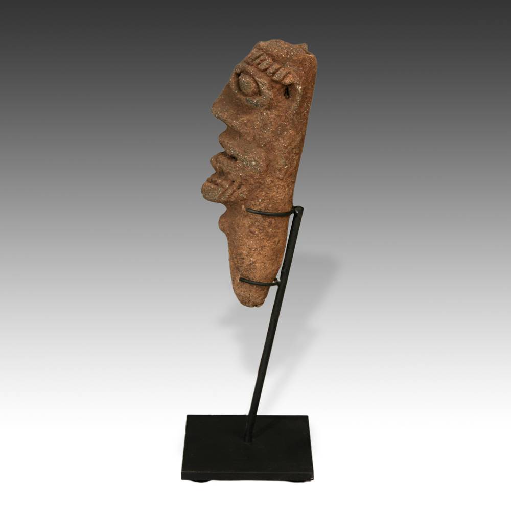 Koma Terra Cotta Funerary Figure, Based - Image 4