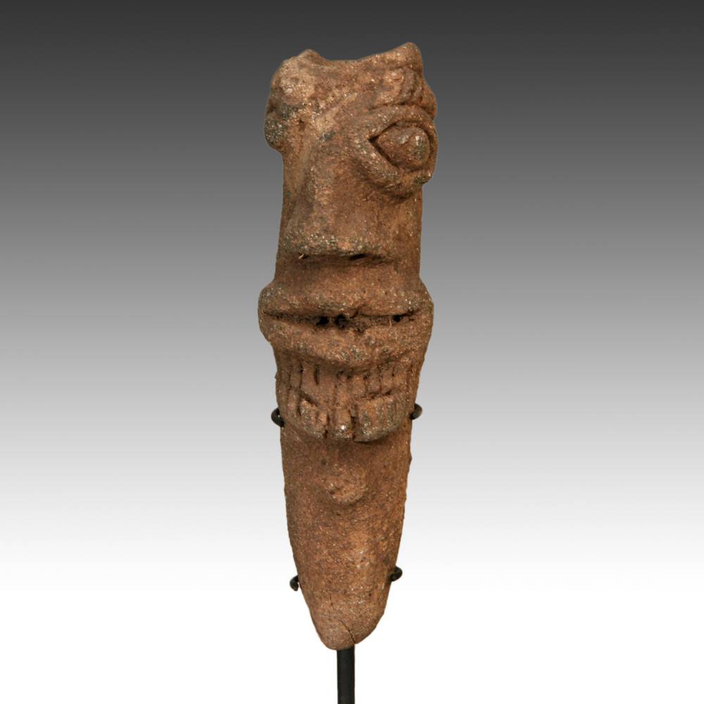 Koma Terra Cotta Funerary Figure, Based - Image 5