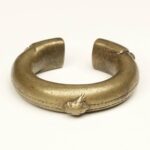 Kissi Forged Iron Penny Currency, Based, Kissi Peoples, Sierra Leone