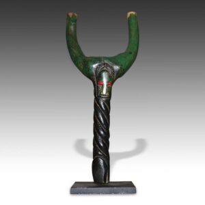 Baule Wood Slingshot, Ivory Coast, Based