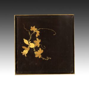 Japanese Serving Tray with Berry Motif