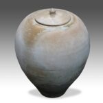 Chinese Ceramic Storage Vessel, On stand, China