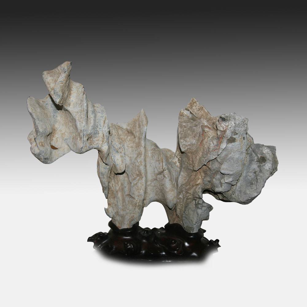 Chinese Gongshi or Scholar's Rock, Based - Image 2