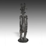 Dogon Bronze Equestrian Figure, Dogon Peoples, Mali