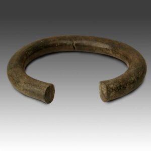 Nigerian Bronze Crescent Currency