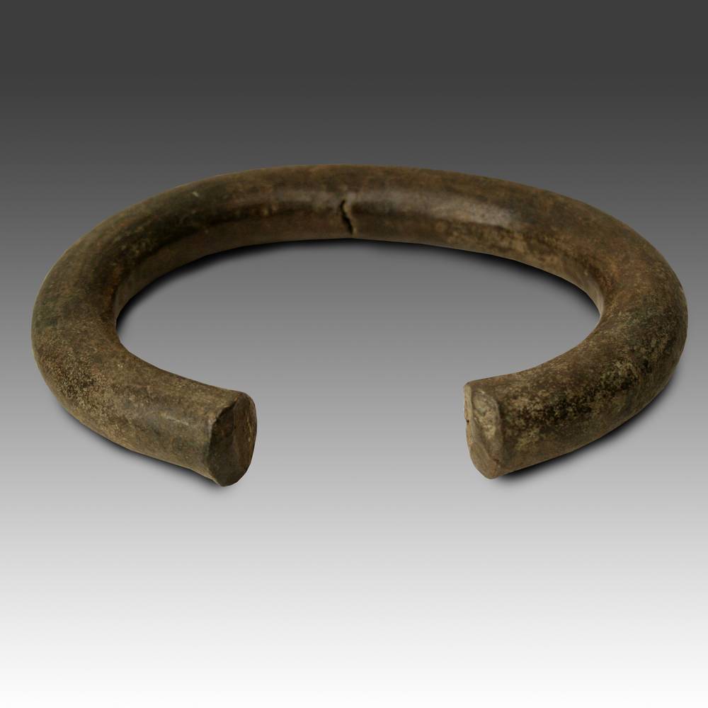Nigerian Bronze Crescent Currency