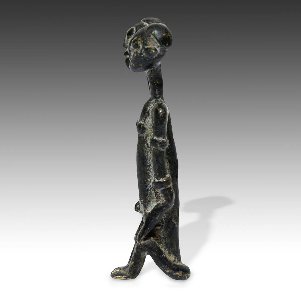 Dogon Seated Figure with 2 Heads - Image 3