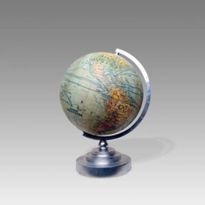 French Terrestrial Globe, ILLUMINATED