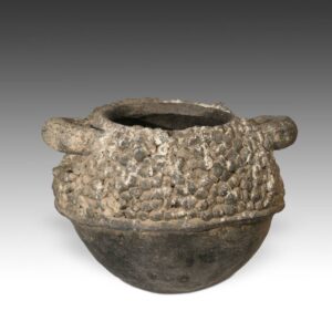 Lobi Lidded Vessel with Loop Handles