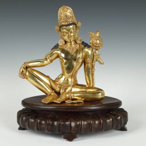 Nepalese Seated Figure of a Bodhisattva
