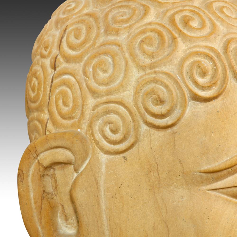 Indian Seated Figure of Mahavira, on Lotus Base - Image 6
