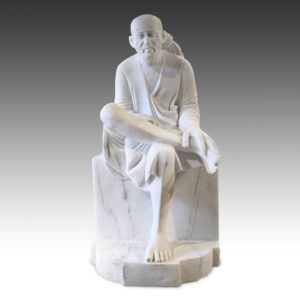 Indian Seated Figure of Sai Baba