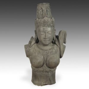 Indonesian Bust of Sri Devi