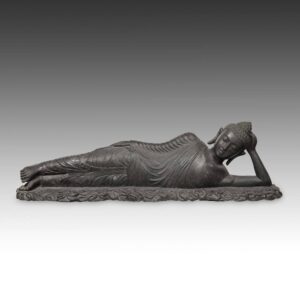 Indonesian Reclining Figure of Buddha Entering Nirvana