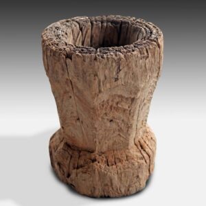 Indonesian Rice Pounding Vessel