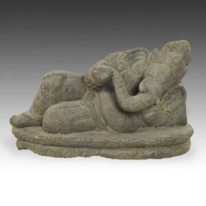 Indonesian Reclining Figure of Ganesh