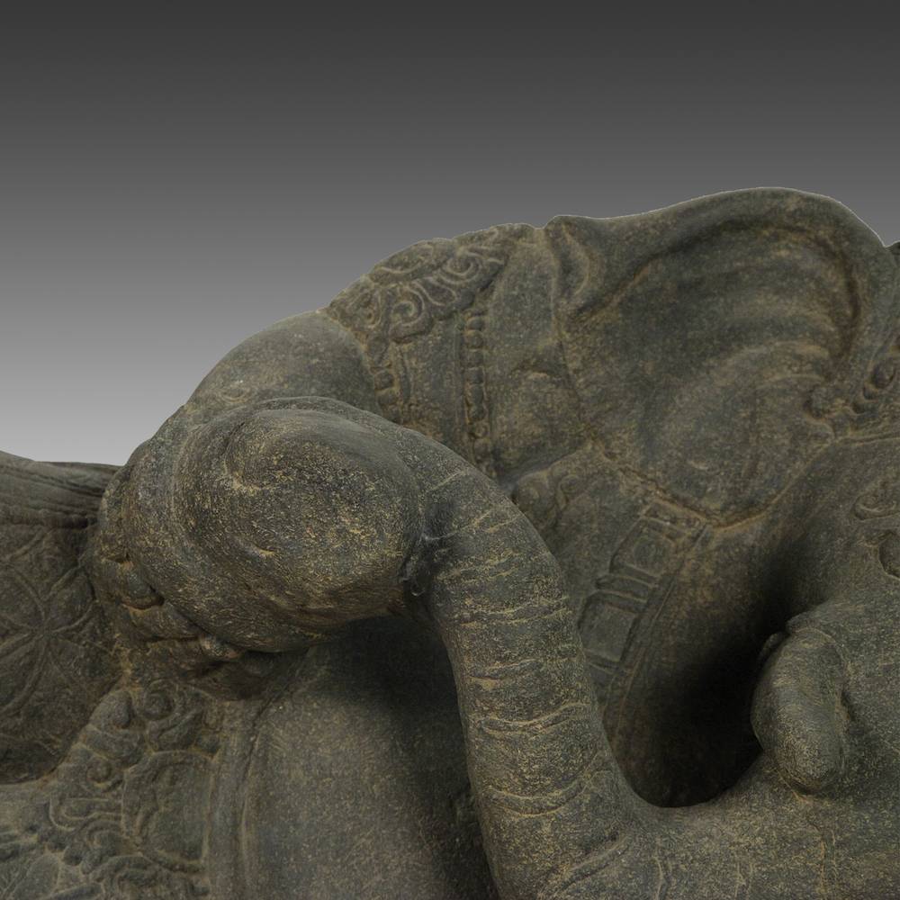 Indonesian Reclining Figure of Ganesh - Image 6