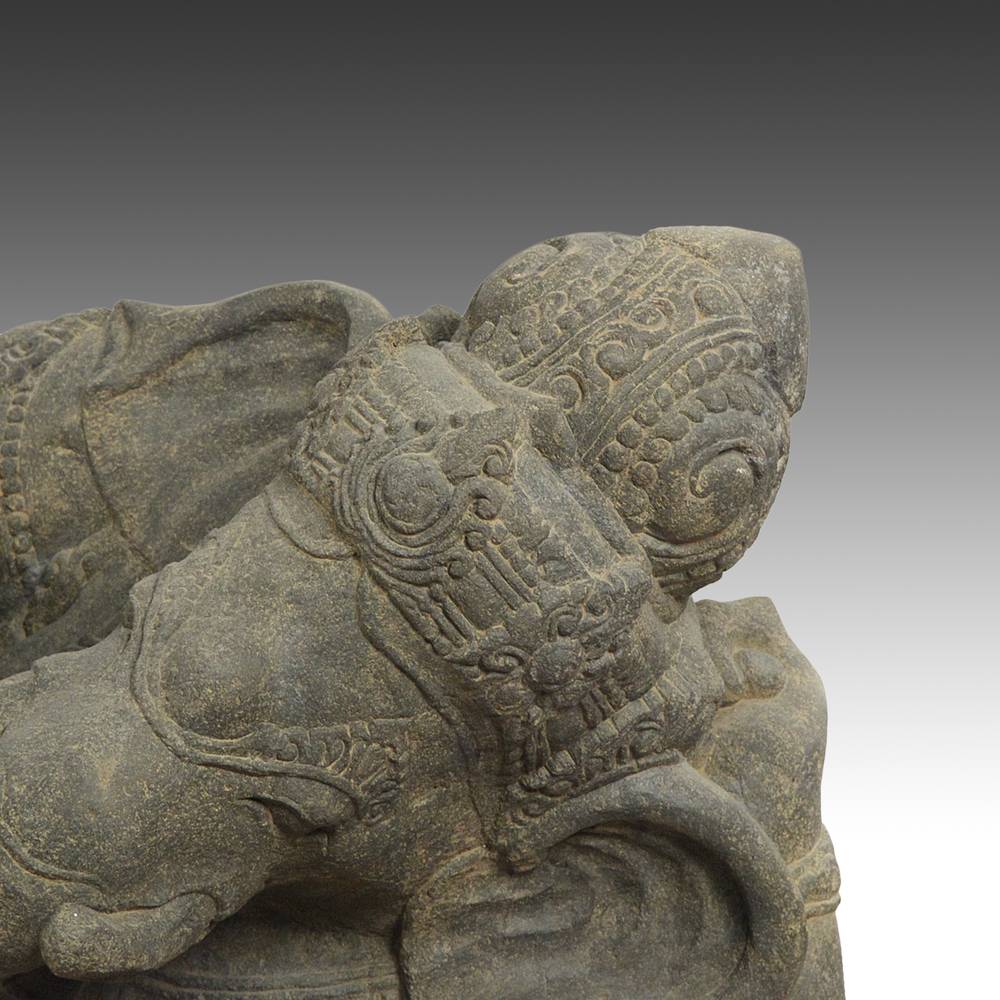 Indonesian Reclining Figure of Ganesh - Image 8
