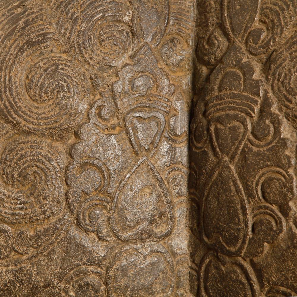 Indonesian Head Depicting 3 Aspects of Shiva - Image 6