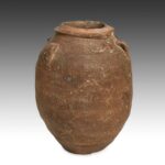 Chinese Commemorative Vessel with Loop Handles & Inscription, China