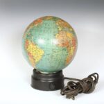 Terrestrial Globe, Illuminated, Germany, Germany