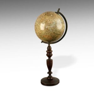 French Wood Terrestrial Globe